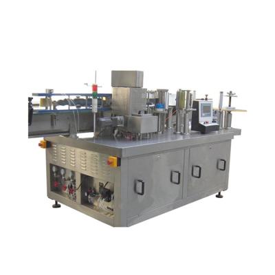 China Sell Well New Type Automatic Flat Round Hot Glue Opp Labeling Machine for sale