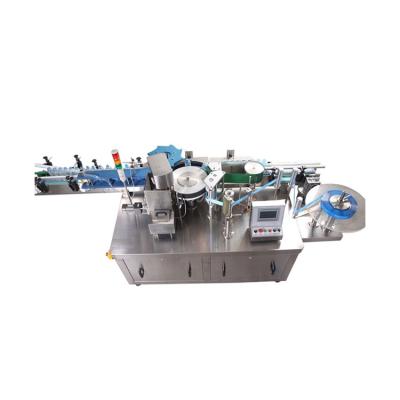 China Canned Sticker Flat Label Dispenser Machine Opp Bag Ampoule Label for sale