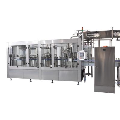 China Full Automatic Juice Plant for Bottle Filling Labeling Packing Machine Solution for sale