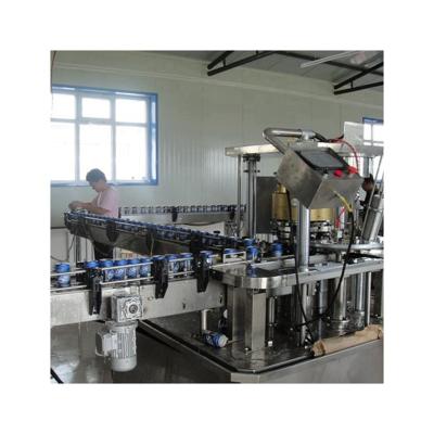 China 10-head Small Beer Canned Drink Filling Machine Production Line Seaming for sale