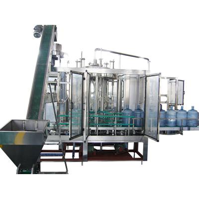 China Automatic five gallon capper outer washer inner washer filler capper equipment for sale