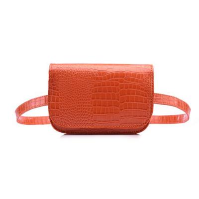 China Newest Fashinable Customized Wholesale Luxury Cross - Body Bag PU Crocodile Pattern Wrist Belt Leather Handbags For Women for sale