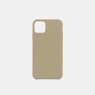 China Custom Color Design Pebble Grain Back Cover Shockproof Leather Cell Phone Case For iPhone 11/12/13/14 for sale