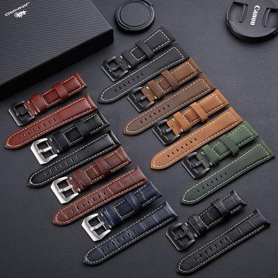 China Low MOQ Leather Smart Watch Band Strap Colorful High Quality Handmade Strap For Apple Watch for sale