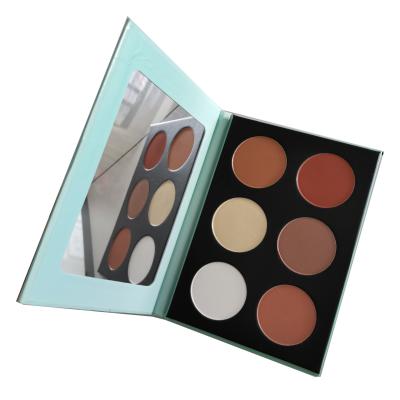 China Newest 2021 Creamy Texture Professional Cosmetic Custom Makeup Bar Makeup Powder Contour Palette for sale