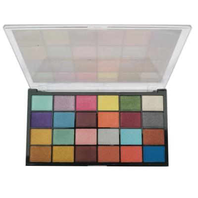 China 24 colors eyeshadow palette waterproof cosmetics for private label and your own name for sale