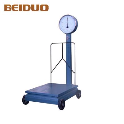 China Double Dial Platform Scales Spring Side Dial Scales Double Side Scales 300-500kg PS-300 for sale