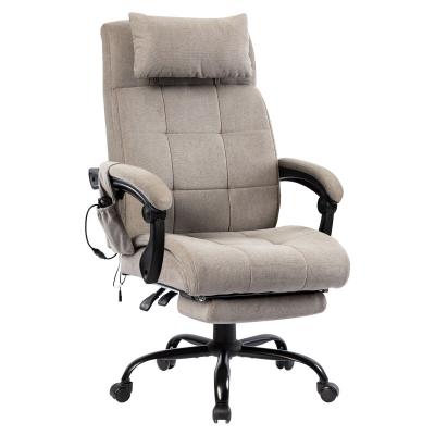 China Massage manager office chair with a comfortable fabric art computer chair, massage chair with employees for sale