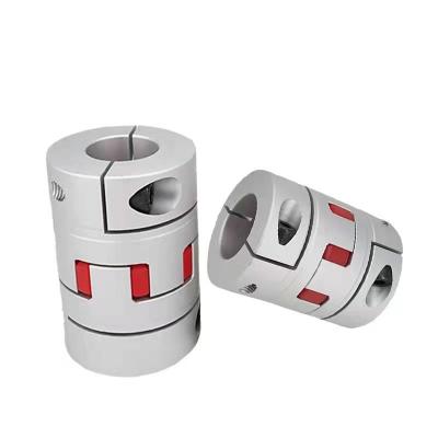 China Long Running Life Aluminum Alloy Plum Flange Coupler CNC Jaw Flexible Shaft Coupling for sale