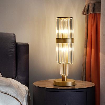 China New modern bamboo lamp living room lamp Chinese style creativity to decorate the bedroom study desk lamp the head of a bed for sale