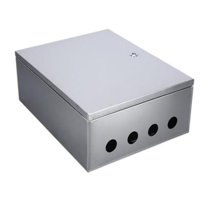 China Stainless Steel Or Custom Customized Outdoor Indoor Metal Sheet Fabrications Stainless Steel Aluminum Electric Enclosure Box for sale