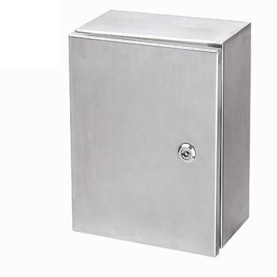 China Stainless Steel Or Custom Custom Metal Box Fabrication Sheet Metal Enclosure Electrical Metal Distribution Box for sale