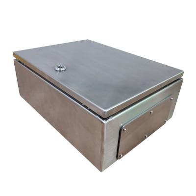 China Stainless Steel Or Custom China Manufacturer Stainless Steel Sheet Metal Service Outdoor Electrical Enclosure for sale