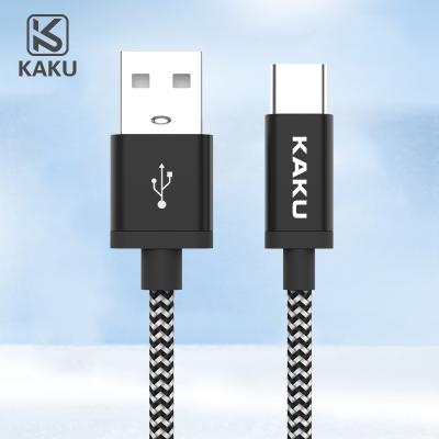 China Cheap Price 2020 Camera KAKU Nylon Braided 2A Type C Charger Cable For Huawei Xiaomi for sale