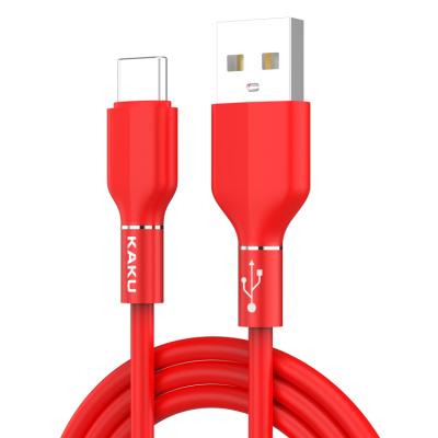 China KAKU Speed ​​Aluminum Alloy 1.2m Band 3.2A USB Fast Charging Durable Portable Data Cable For iPhone Apple Huawei Samsung for sale