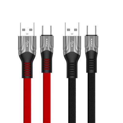 China Phone Bank/Tablet/Power/Earphone KAKU Zinc Alloy 2.8A Durable Nylon Braided Fast Charging 1.2m IOS Micro Usb Type C Cable For Huawei iPhone Samsung for sale