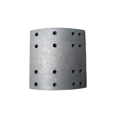 China Semi trailer factory truck wholesale brake shoe lining 4551 for sale