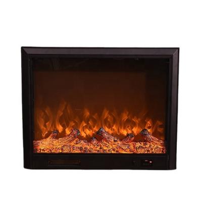 China Five Tier Adjustable Fireplace Electric Flame Insert Wood Burning Effect Electric Fireplace Insert for sale