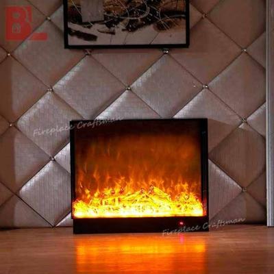 China Remote Control Decoration T-304 Antique Furnace Core Stove Wood Burning Electric Fireplace Insert for sale