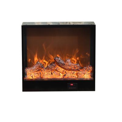 China Item T-302S Indoor Remote Control Freestanding Electric Decoration Fireplace Framed Insert With Glass Screen for sale