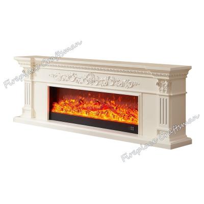 China Indoor Fireplace TV Stand Beautiful Europe and America Hot Selling Electric Fireplace TV Stand Fire TV En Cabinet for sale