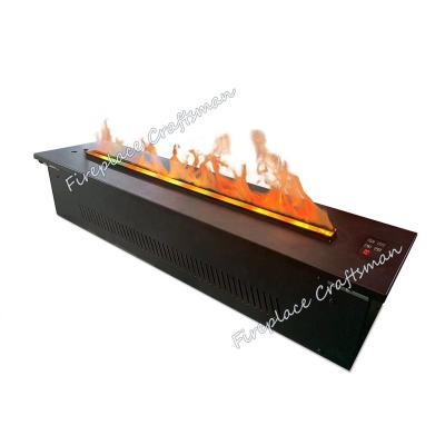 China Flame effect steam water stram 3d ideas heater portable table insert remote control electric indoor gas fireplace burnings for sale for sale