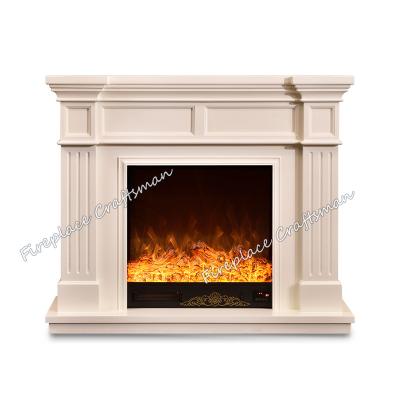 China Factory Remote Control Hot Sales Modern Design 60 Inch Led Look Real Charcoal Electric Fireplace for sale