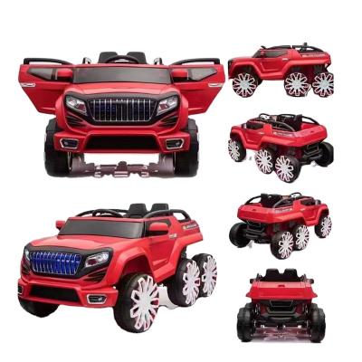 China Ride on Toy Children's toy four-wheeled cars can take people whit large-capacity battery four-wheel suspension bright lights for sale