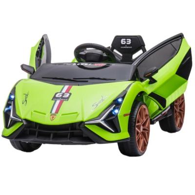 China Ride On Toy Electric Kids Ride On Car With Two Way Swing And Early Education And Scissor Double Door for sale