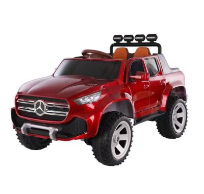 China Ride on Toy Children's toy four-wheeled cars can take people whit early education function combination integrated LED headlights for sale