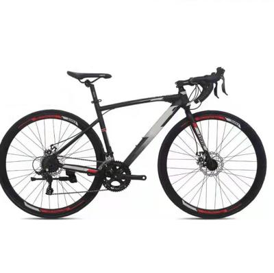 China 700C road steel bicycle with KENDA alloy steel frame and tire and chainweel and disc brake and derailleur for sale