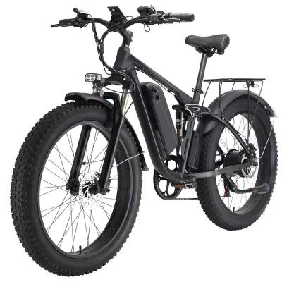 China Custom Powerful Fat Tire E MTB Aluminum Alloy Electric Bicycle 48V 500W With Aluminum Alloy Frame for sale