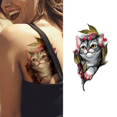 China Temporary Hand Tattoo Stickers Against the Tide Ink Printing Temporary Realistic Water Transfer Full Body Tattoo Stickers for Women for sale