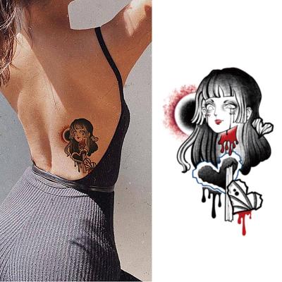 China Temporary Realistic Temporary Realistic Hand Henna Full Body Tattoo Sticker Puppet Girl Puppet Girl Tattoo Sticker Waterproof Tattoo Stencils for sale