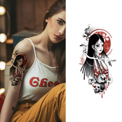 China Permanent Water Body Tattoo Stickers Printing Witch Henna Tattoo Stickers Hand Temporary Chinese Realistic Temporary Full Transfer Hand for sale