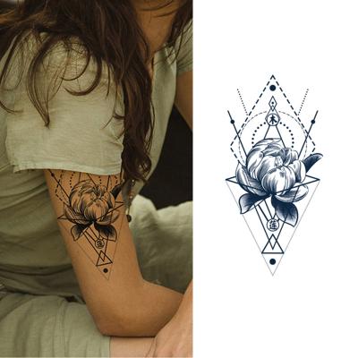 China Abstract ofMateria Medica-Mangli Temporary Tattoo Stickers For Man And Women Body Water Transfer Full Hand Temporary Tattoo Stickers for sale