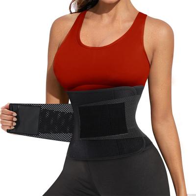 China Antibacterial Neoprene Adjustable Back Support Slimming Body Shaper Waist Belt Postpartum Waist Trainer Belt For Women for sale