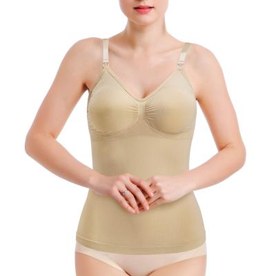 China Women's Maternity Bra Tank Care Breathable Belly Control Top Breastfeeding Shirts for sale