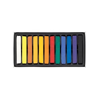 China AUREUO 12 Colors Studio Grade Colorful Non-Toxic Dye Paint Soft Pastels Set ASP12S for sale