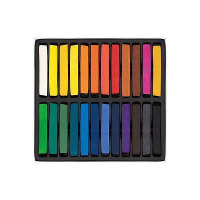 China AUREUO 24 Colors Surface Sketching Quality Art Soft Colored Chalks Studio Grade Kit ASP24S for sale