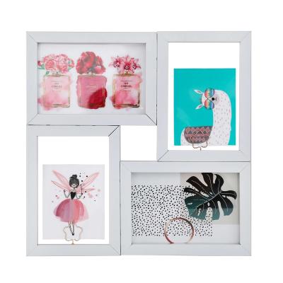 China Simple FILE Photo Frame Art Wall 3*4 Combination Photo Frame Wall Decoration Home Art for sale