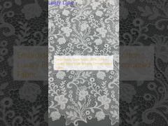 Embroidery Lace Fabric 100% cotton Luxary Party Style Breathe Embroidered Fabric