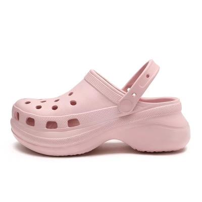 China Printed Thick Unique Clogs Platform Slippers Ladies Relax Shoes Garden Clogs Unisex Anti-Slip for sale