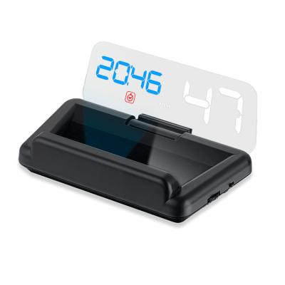 China C500 Water Temperature Car Hud Speed ​​Display High Quality Gps Port Cars Hud Head Up Display For Obd2 for sale