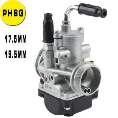 China Alloy+cuprum aluminum motorcycle PHBG racing carburetor for European 50cc 90cc engine carburetor for sale