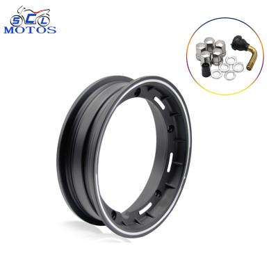 China Aluminum Motorcycle Wheel Aluminum Rim For VESPA Part CNC 2.5x10 Wheel Rim Scooter for sale