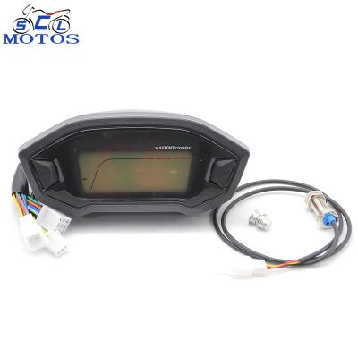 China ABS Odometer Universal Tachometer Motorcycle Digital Meter for sale