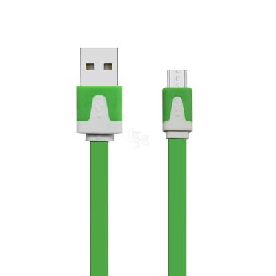 China V8 Classic Material Micro Flat USB Data Charger Android Noodel Quality Mobile Phone PVC Charging Cable For Samsung for sale