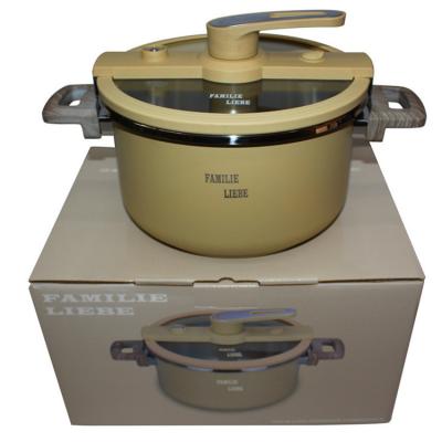 China Wholesale And Retail Stocked Sustainable High Quality 304 Stainless Steel Potless Low Pressure Induction Casserole Bottom Liner for sale