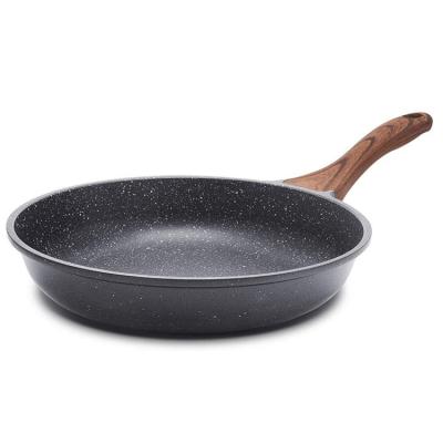 China CLASSIC Nonstick Frying Pan Skillet, Swiss Granite Coating Omelette Pan, Healthy Cookware Stone Chef's Pan for sale